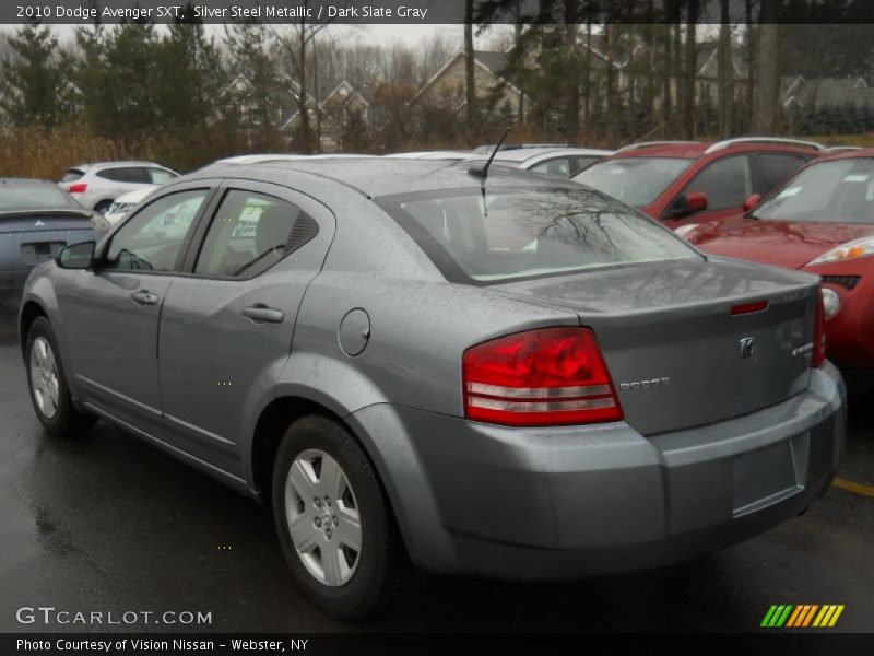 Silver Steel Metallic / Dark Slate Gray 2010 Dodge Avenger SXT