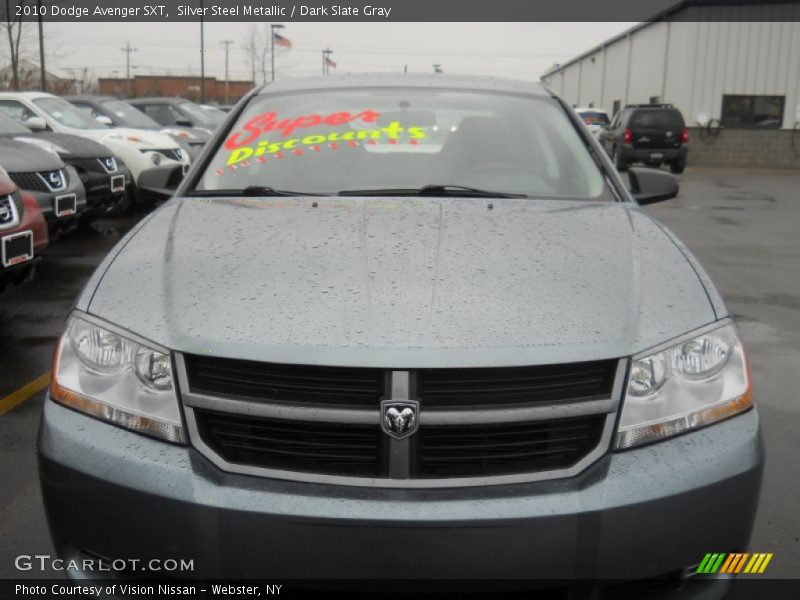 Silver Steel Metallic / Dark Slate Gray 2010 Dodge Avenger SXT