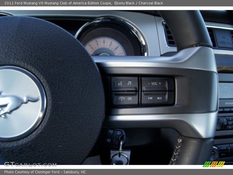 Ebony Black / Charcoal Black 2011 Ford Mustang V6 Mustang Club of America Edition Coupe