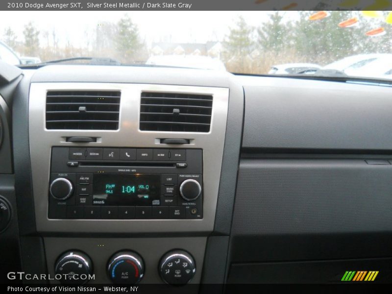 Silver Steel Metallic / Dark Slate Gray 2010 Dodge Avenger SXT