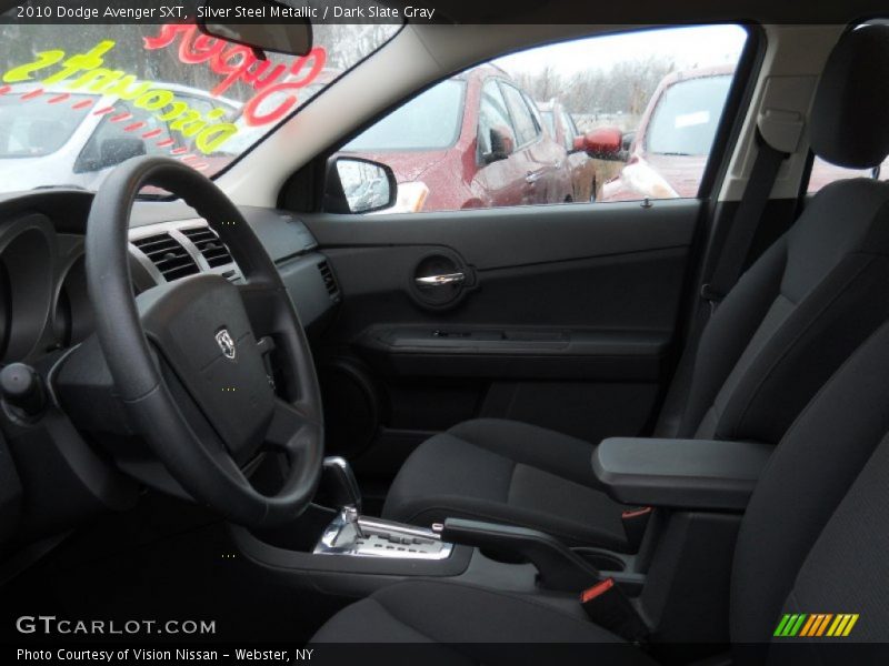 Silver Steel Metallic / Dark Slate Gray 2010 Dodge Avenger SXT