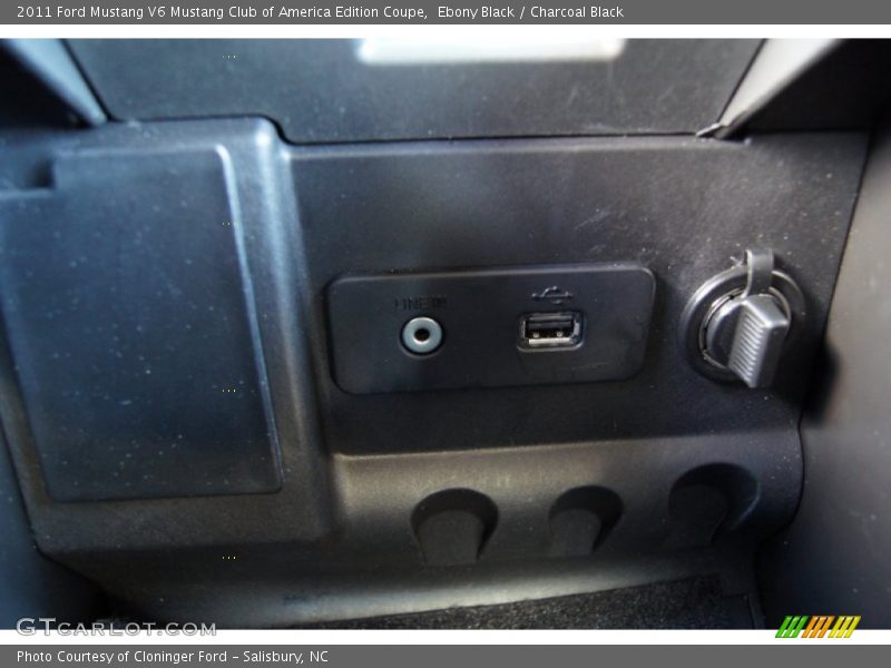 Ebony Black / Charcoal Black 2011 Ford Mustang V6 Mustang Club of America Edition Coupe
