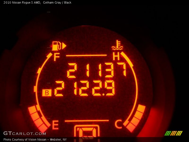 Gotham Gray / Black 2010 Nissan Rogue S AWD