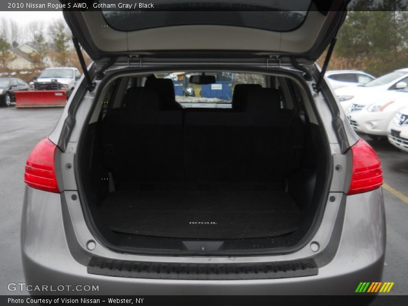 Gotham Gray / Black 2010 Nissan Rogue S AWD