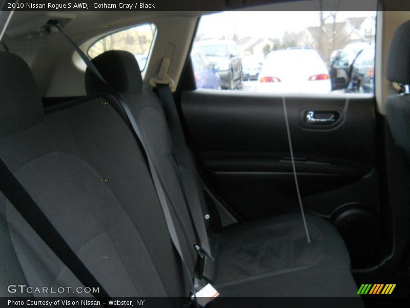 Gotham Gray / Black 2010 Nissan Rogue S AWD