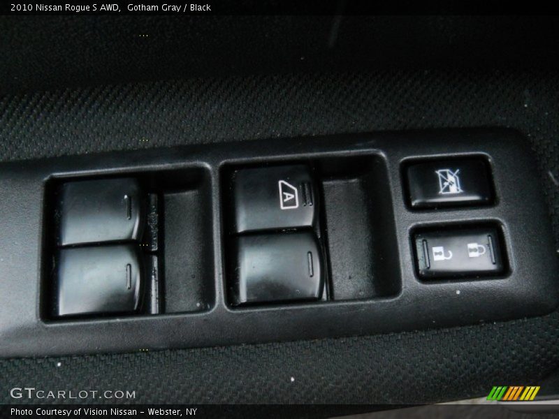 Gotham Gray / Black 2010 Nissan Rogue S AWD