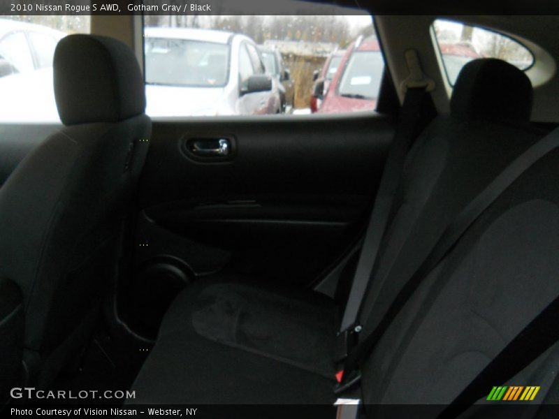 Gotham Gray / Black 2010 Nissan Rogue S AWD