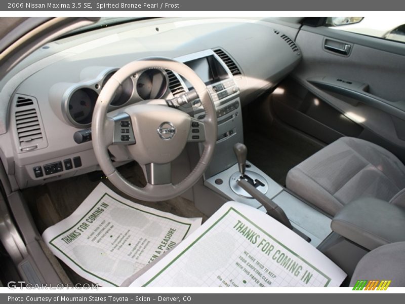 Spirited Bronze Pearl / Frost 2006 Nissan Maxima 3.5 SE