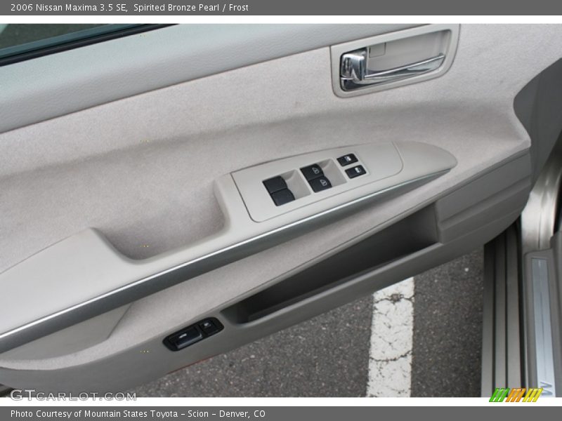 Spirited Bronze Pearl / Frost 2006 Nissan Maxima 3.5 SE