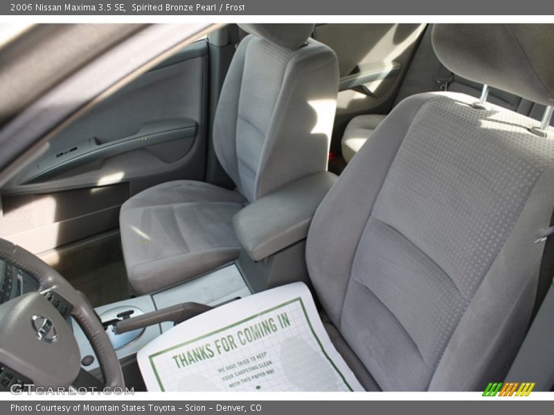 Spirited Bronze Pearl / Frost 2006 Nissan Maxima 3.5 SE