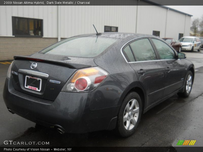 Dark Slate Metallic / Charcoal 2009 Nissan Altima Hybrid