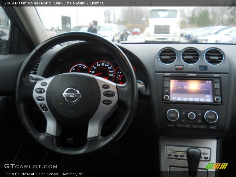 Dark Slate Metallic / Charcoal 2009 Nissan Altima Hybrid
