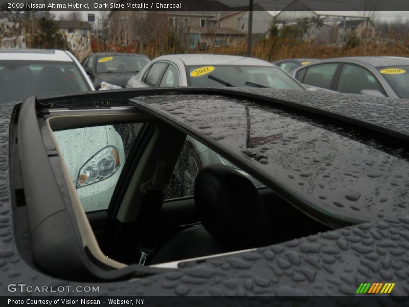 Dark Slate Metallic / Charcoal 2009 Nissan Altima Hybrid