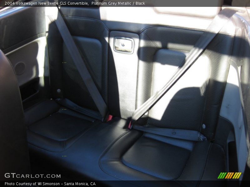 Platinum Grey Metallic / Black 2004 Volkswagen New Beetle GLS Convertible