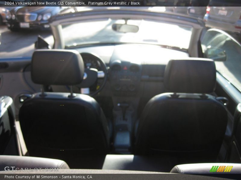 Platinum Grey Metallic / Black 2004 Volkswagen New Beetle GLS Convertible