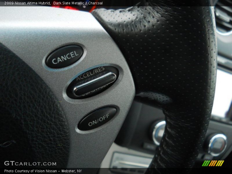 Dark Slate Metallic / Charcoal 2009 Nissan Altima Hybrid