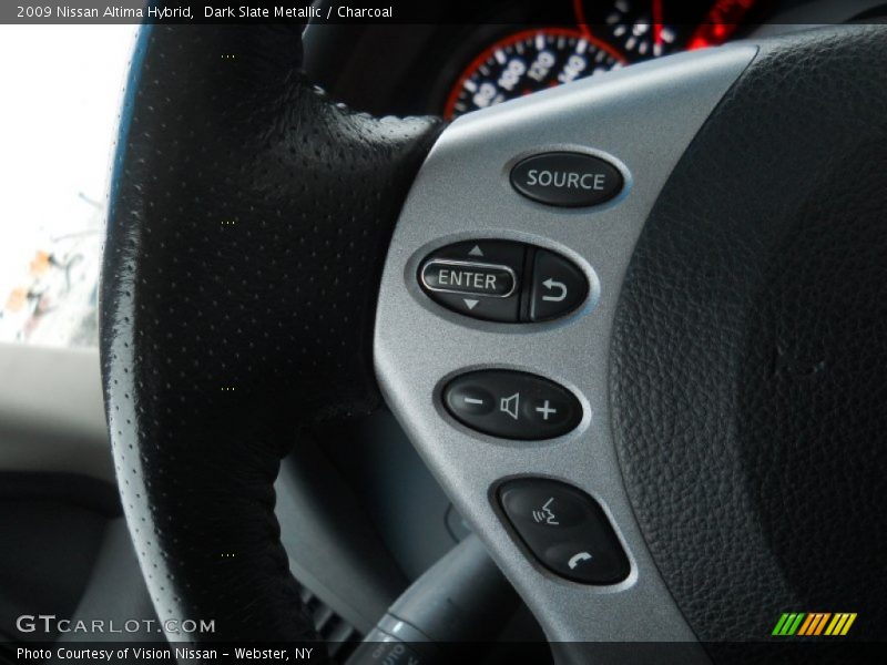 Dark Slate Metallic / Charcoal 2009 Nissan Altima Hybrid