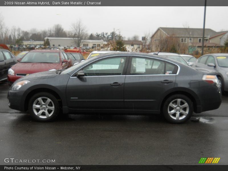 Dark Slate Metallic / Charcoal 2009 Nissan Altima Hybrid