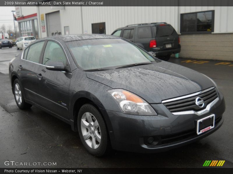 Dark Slate Metallic / Charcoal 2009 Nissan Altima Hybrid