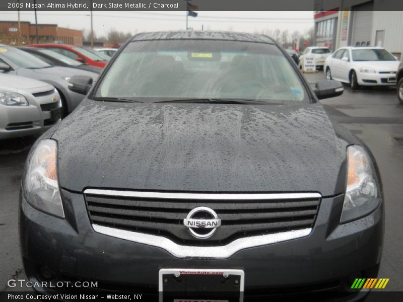 Dark Slate Metallic / Charcoal 2009 Nissan Altima Hybrid