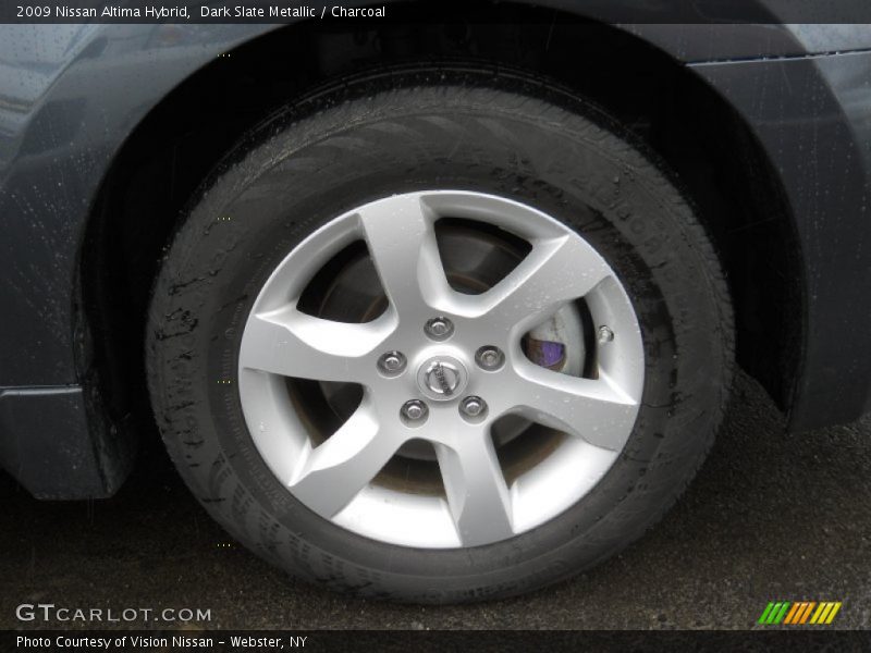 Dark Slate Metallic / Charcoal 2009 Nissan Altima Hybrid
