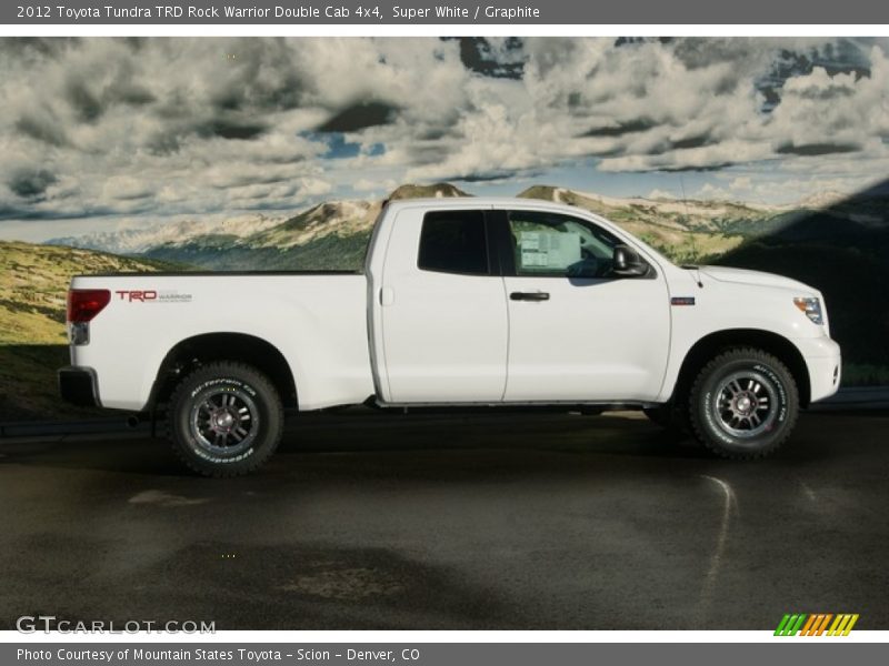  2012 Tundra TRD Rock Warrior Double Cab 4x4 Super White
