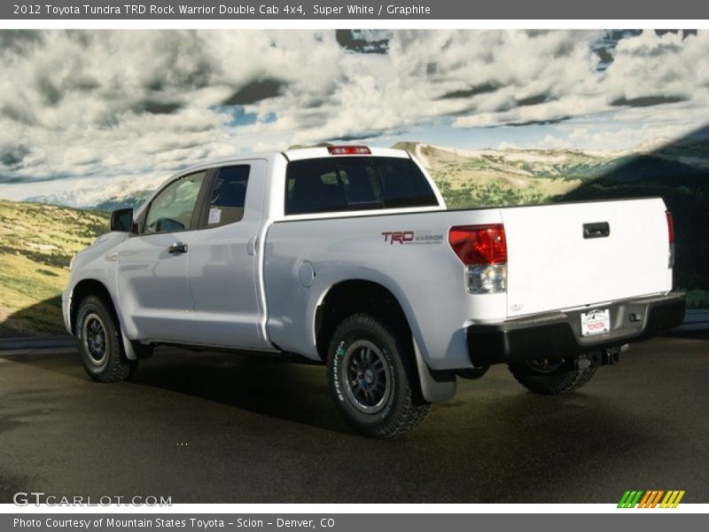 Super White / Graphite 2012 Toyota Tundra TRD Rock Warrior Double Cab 4x4