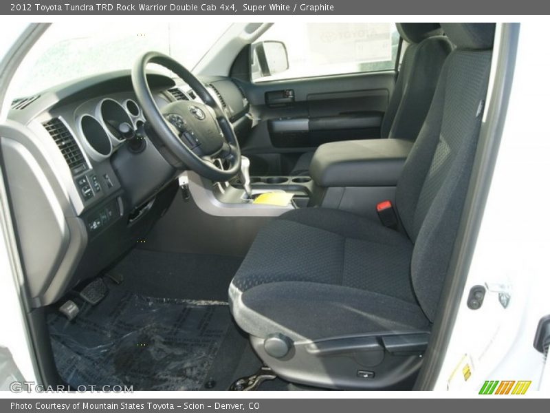 Super White / Graphite 2012 Toyota Tundra TRD Rock Warrior Double Cab 4x4