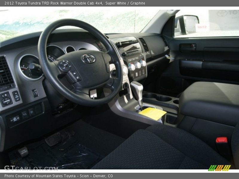 Super White / Graphite 2012 Toyota Tundra TRD Rock Warrior Double Cab 4x4