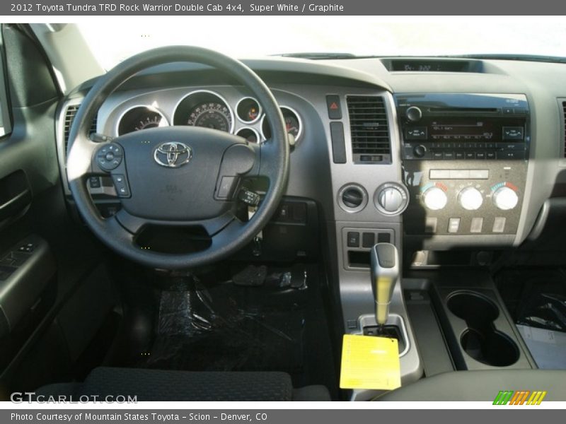 Super White / Graphite 2012 Toyota Tundra TRD Rock Warrior Double Cab 4x4