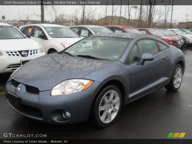 Still Blue Metallic / Dark Charcoal 2008 Mitsubishi Eclipse GT Coupe