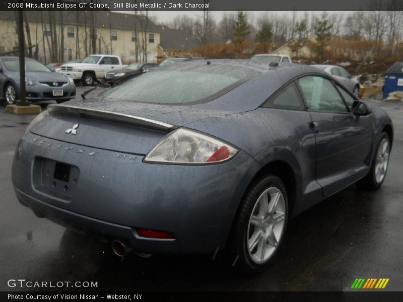 Still Blue Metallic / Dark Charcoal 2008 Mitsubishi Eclipse GT Coupe