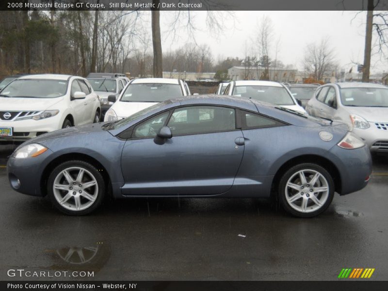 Still Blue Metallic / Dark Charcoal 2008 Mitsubishi Eclipse GT Coupe