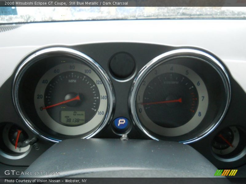 Still Blue Metallic / Dark Charcoal 2008 Mitsubishi Eclipse GT Coupe