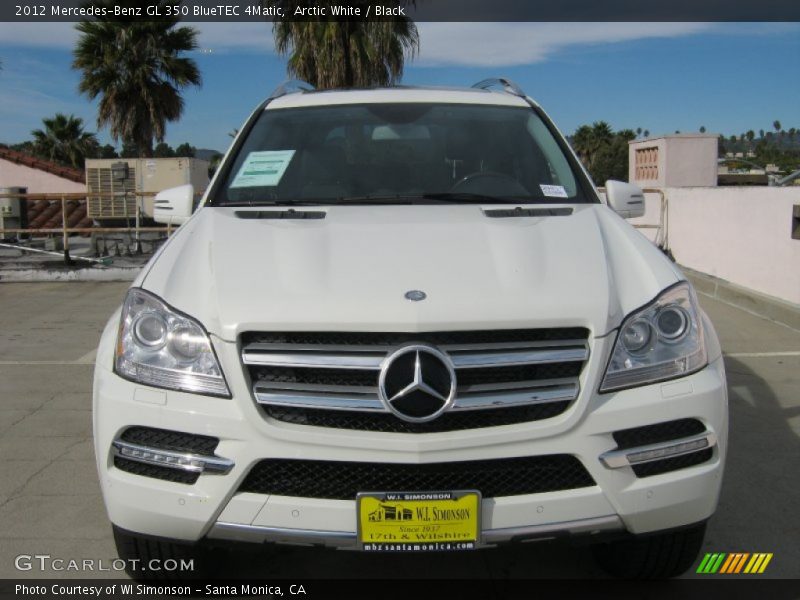 Arctic White / Black 2012 Mercedes-Benz GL 350 BlueTEC 4Matic