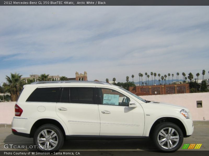Arctic White / Black 2012 Mercedes-Benz GL 350 BlueTEC 4Matic