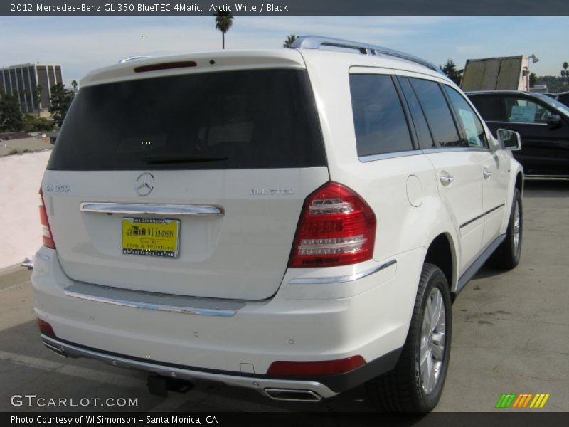Arctic White / Black 2012 Mercedes-Benz GL 350 BlueTEC 4Matic