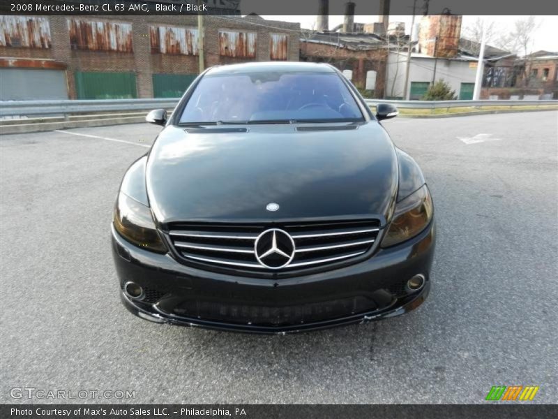 Black / Black 2008 Mercedes-Benz CL 63 AMG