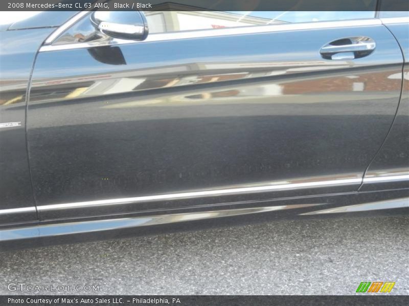 Black / Black 2008 Mercedes-Benz CL 63 AMG