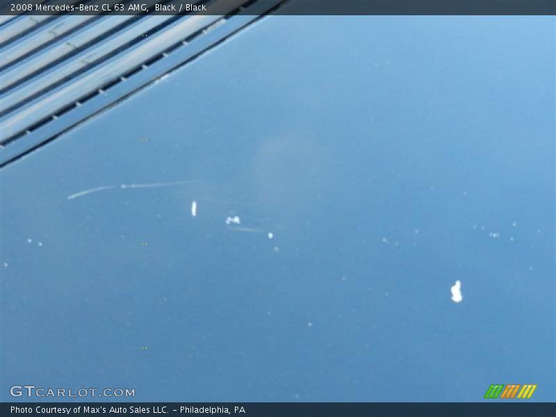 Black / Black 2008 Mercedes-Benz CL 63 AMG