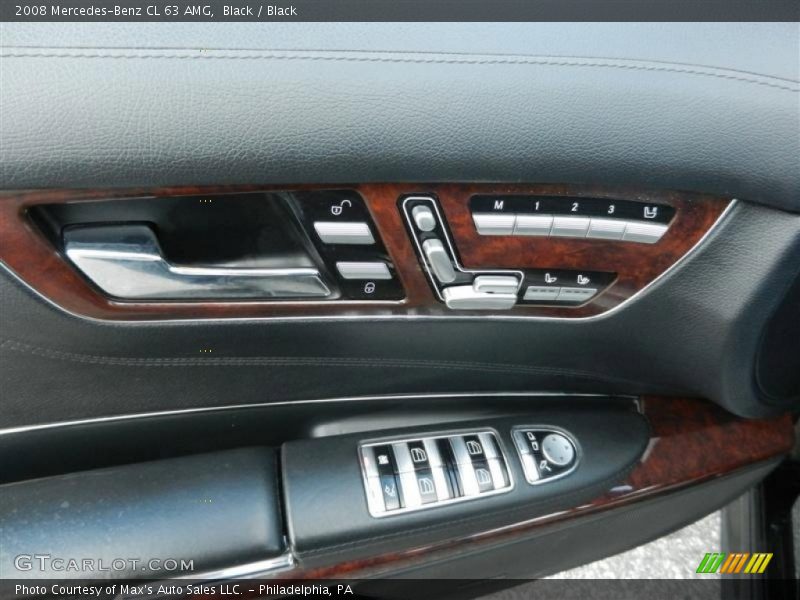 Controls of 2008 CL 63 AMG