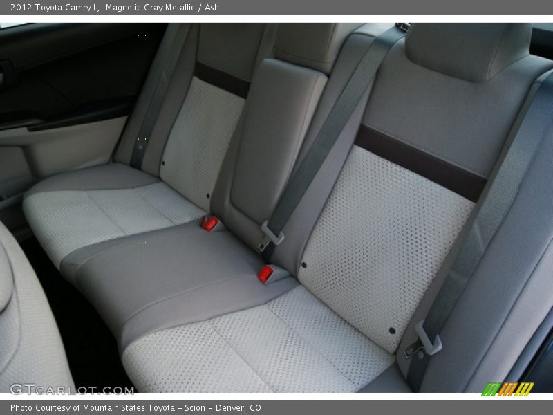 Magnetic Gray Metallic / Ash 2012 Toyota Camry L