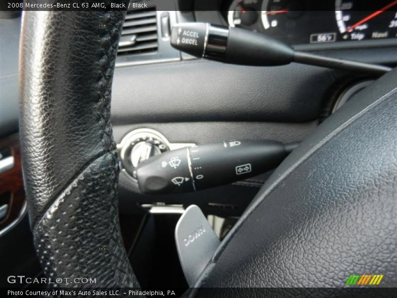 Black / Black 2008 Mercedes-Benz CL 63 AMG