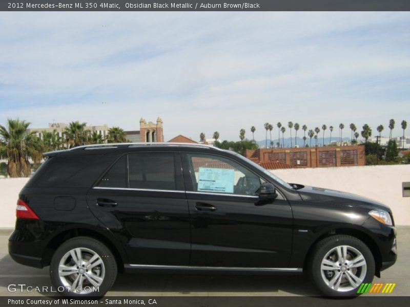  2012 ML 350 4Matic Obsidian Black Metallic