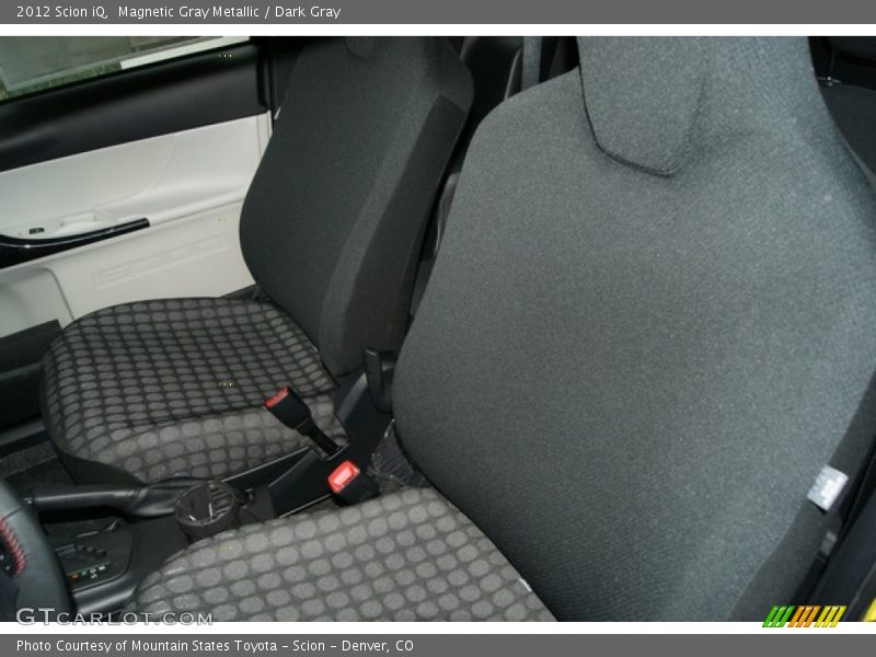 Magnetic Gray Metallic / Dark Gray 2012 Scion iQ