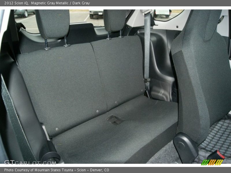  2012 iQ  Dark Gray Interior