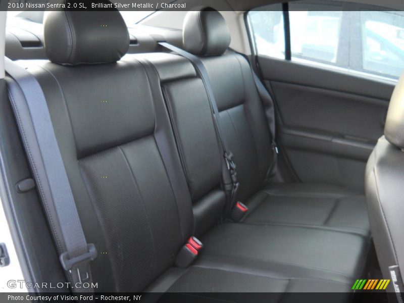 Brilliant Silver Metallic / Charcoal 2010 Nissan Sentra 2.0 SL