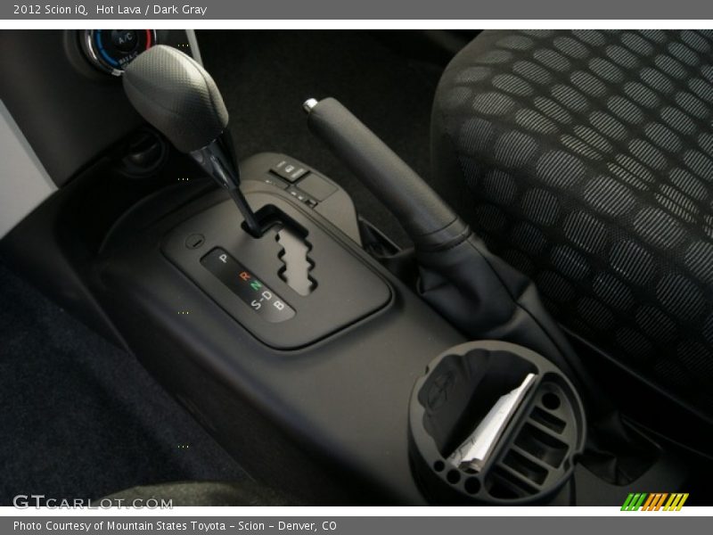  2012 iQ  CVT-i Automatic Shifter