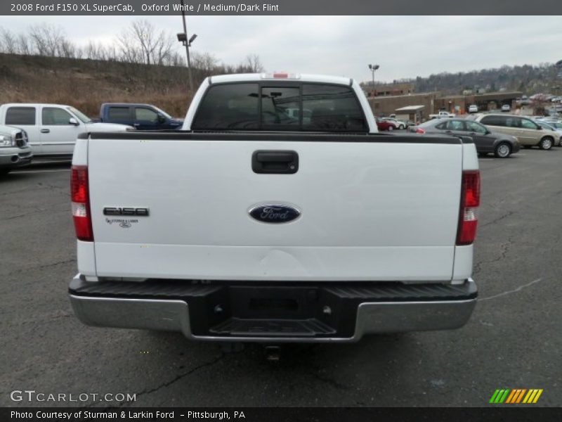 Oxford White / Medium/Dark Flint 2008 Ford F150 XL SuperCab