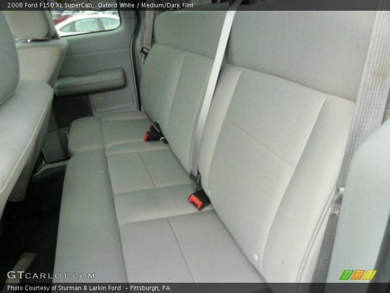 Oxford White / Medium/Dark Flint 2008 Ford F150 XL SuperCab